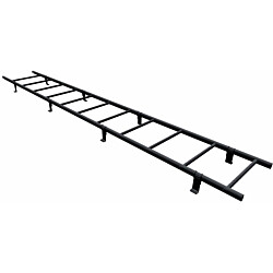 Lapetikas Ruukki SafeGrip teräskatoille + asennussarja, 2.7m, RR2H3 antrasiitti