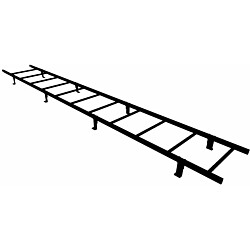 Lapetikas Ruukki SafeGrip teräskatoille + asennussarja, 6.0m, RR33 musta