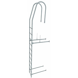 Nousutikas Ruukki SafeGrip + asennussarja, 4.2m, RR22 harmaa