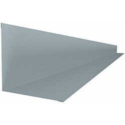 Sisänurkkalista Ruukki seinäpelleille, Pural BT matta, 145x145mm, 3m, RR22 harmaa