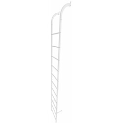 Turvatikas Ruukki SafeGrip + asennussarja, 2.7m, RR20 valkoinen