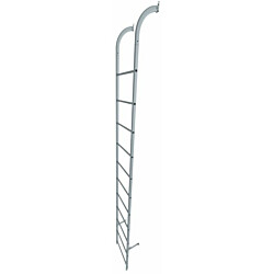 Turvatikas Ruukki SafeGrip + asennussarja, 2.7m, RR22 harmaa