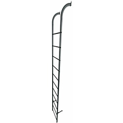 Turvatikas Ruukki SafeGrip + asennussarja, 2.1m, RR23 tummanharmaa