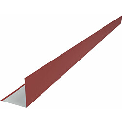 Ulkonurkkalista Ruukki seinäpelleille, Pural BT matta, 145x145mm, 3m, RR29 punainen