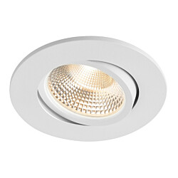 Alasvalo Airam Tilt, himmennettävä, IP65, 5W, 500lm, 3000K, valkoinen