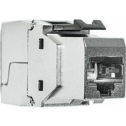 Verkkoliitin Pistesarjat Cat6a RJ45 STP Keystone