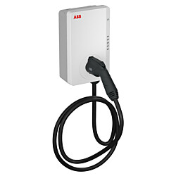Sähköauton latausasema ABB Terra TAC-W11-G5-R-C-0 wallbox, Type2, 11kW(3x16A), 5m kaapeli, RFID ja 4G