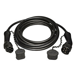 Sähköauton latauskaapeli ABB Terra AC, Type2-Type1, 1-vaihe, 16A, 7m kaapeli