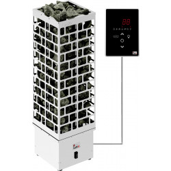 Sähkökiuas SAWO Cubos Ni2, 6kW, 5-9m³, erillinen ohjaus