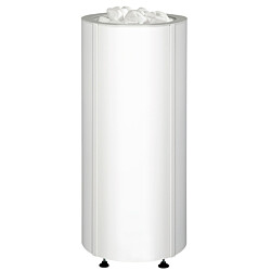 Sähkökiuas Tulikivi Sumu 105 E, teräsverhoilu, 10.5kW, 9-15m³, erillinen ohjaus, valkoinen