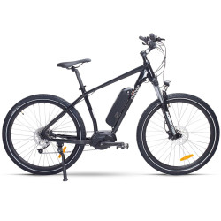 Sähköpyörä Swoop MTB Seeker, 27.5x2.2", 9 vaihdetta, musta