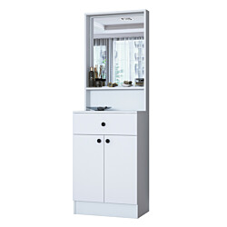 Säilytyskokonaisuus eteiseen Linento Furniture P6, valkoinen