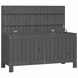 Säilytyslaatikko harmaa 108x42,5x54 cm, mänty