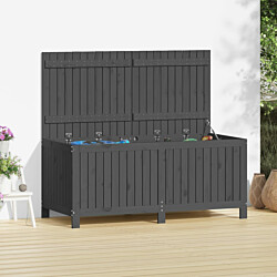 Säilytyslaatikko harmaa 147x68x64 cm, mänty