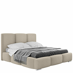 Sänky OLWERIA 180x200, beige (5804)