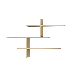 Seinähylly Linento Furniture Leo, tammipuu