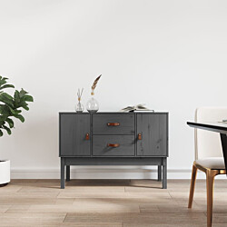 Senkki 110x40x78 cm mänty harmaa