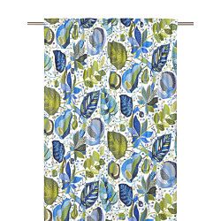 Sivuverho Svanefors A&E, 145x250cm, 2kpl/pkt, sininen