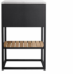 Kesäkeittiön kulmamoduuli Skeldervik Stainless Countertop