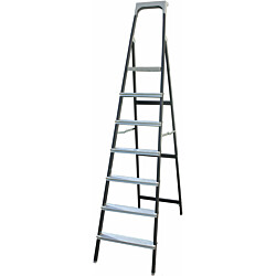 Taloustikkaat Skeppshult Greyline, 7 askelmaa