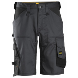 Shortsit Snickers AllroundWork 6153, tummanharmaa, 48