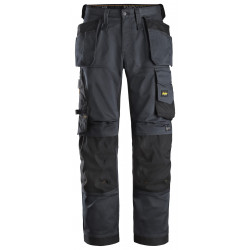 Riipputaskuhousut Snickers AllroundWork 6251, tummanharmaa, 100