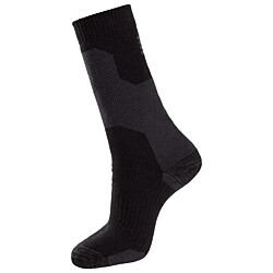 Paksut villasukat Snickers 9227, musta/harmaa, koko 45-48