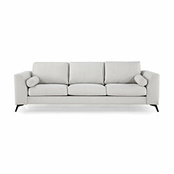 Sohva Scandinavian Choice Ocean Lyx 4-istuttava pellavanbeige/mustat jalat