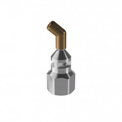 Kuumaliimapistoolin suutin Steinel GluePro, Ø3.0mm, 400/300, taivutettu