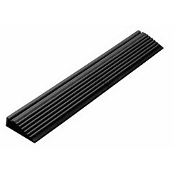 Muovilaatan reunapala SteyrTek Midnight Black, naaras, 6kpl