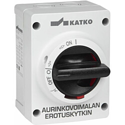 Turvakytkin vääntimellä Katko IsoSafe KUM 325 3X25A 400V 11kW aurinkovoimaloille