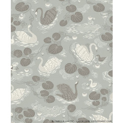 Tapetti Littlephant Nobel nymphs vaaleansininen 0.53x10.05m, non-woven