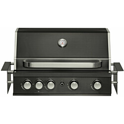 Kaasugrilli Mustang Black Pearl 4 built-in, 4 poltinta, upotettava, musta