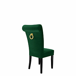 Tuoli S65 kahvalla, vihreä/musta/kulta (3632)