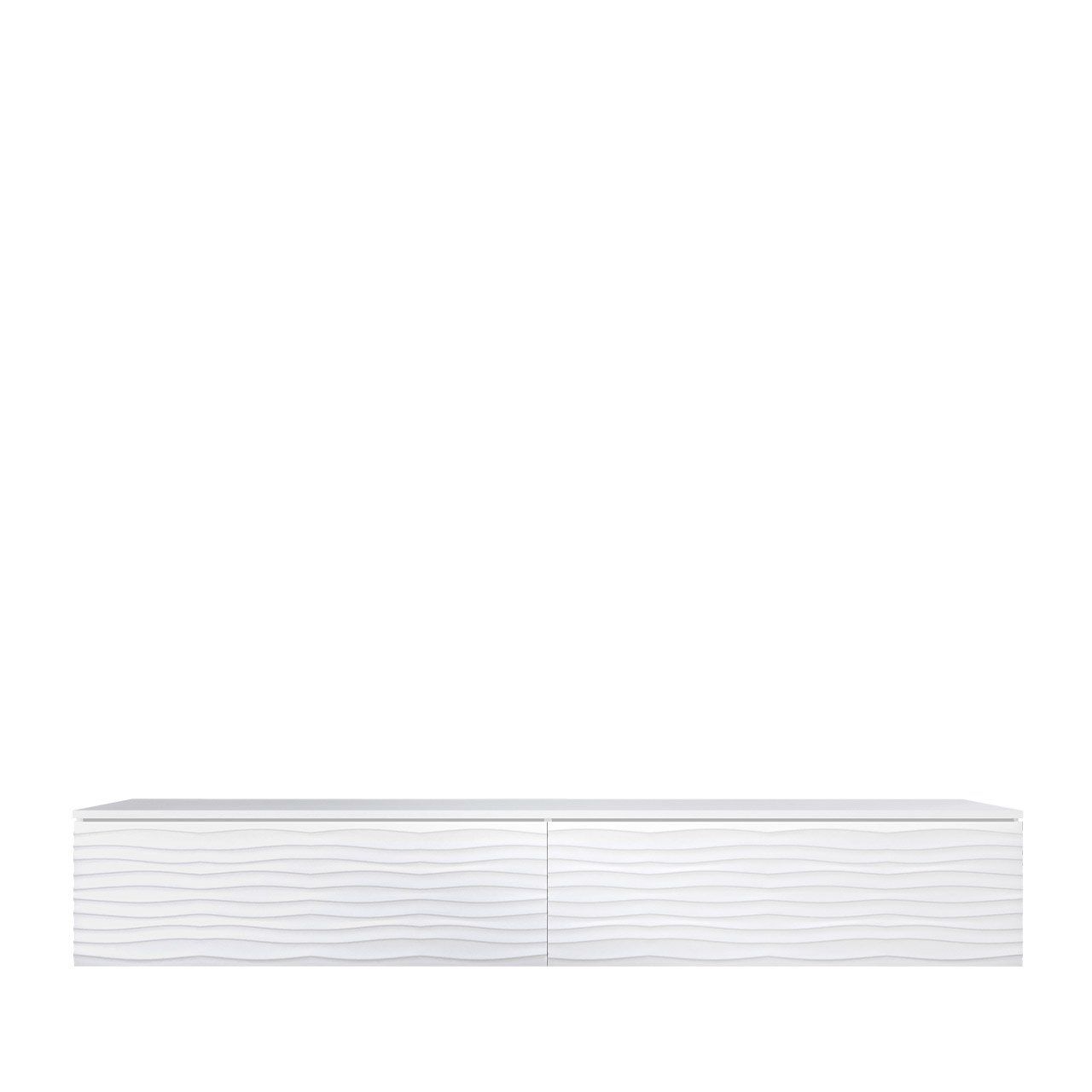 TV-taso D 180 MDF, valkoinen (6883)