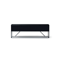 TV-taso Linento Furniture Black, musta