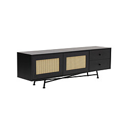 TV-taso Linento Furniture Nala, musta