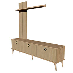 TV-taso Linento Furniture Terra, tammipuu