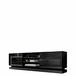 TV-taso QIU 200, musta (3239)