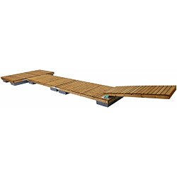 Laituripaketti Inora T-145, kokonaispituus 9.2m, malli 3