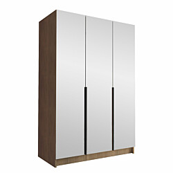 Vaatekaappi CALIA III, beige/musta (0291)