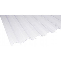 Valokate Keraplast PC Sun Trapetsi, 1mm, kirkas, helmikuvio, lev. 1040mm, määrämittainen