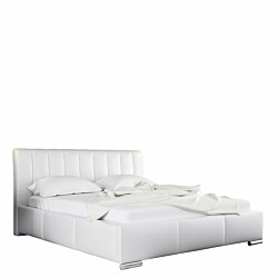 Verhoiltu sänky MILANO 180x200, valkoinen (2794)