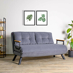 Vuodesohva Linento Furniture Sando 2-istuttava harmaa