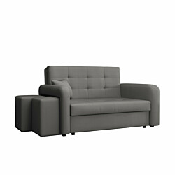 Vuodesohva VIVA HOME II + 2 tyynyä, 2-istuttava, harmaa (6277)