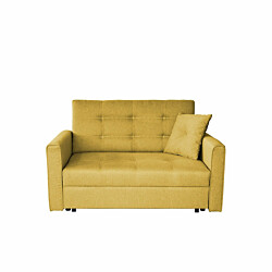 Vuodesohva VIVA LUX II, 2-istuttava, keltainen (3787)