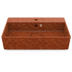Pesuallas Woodio Cube60 Clay, 600x400mm, hanareikä, oranssi
