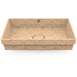 Pesuallas Woodio Cube60 Natural 5mm, 600x400mm, upotettava, puu
