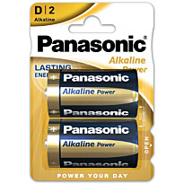 Paristo Panasonic Alkaline Power D, 2kpl/pkt