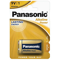 Paristo Panasonic Alkaline Power 9V, 1kpl/pkt